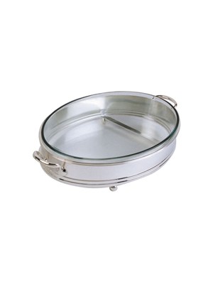 Oval Pyrex Holder